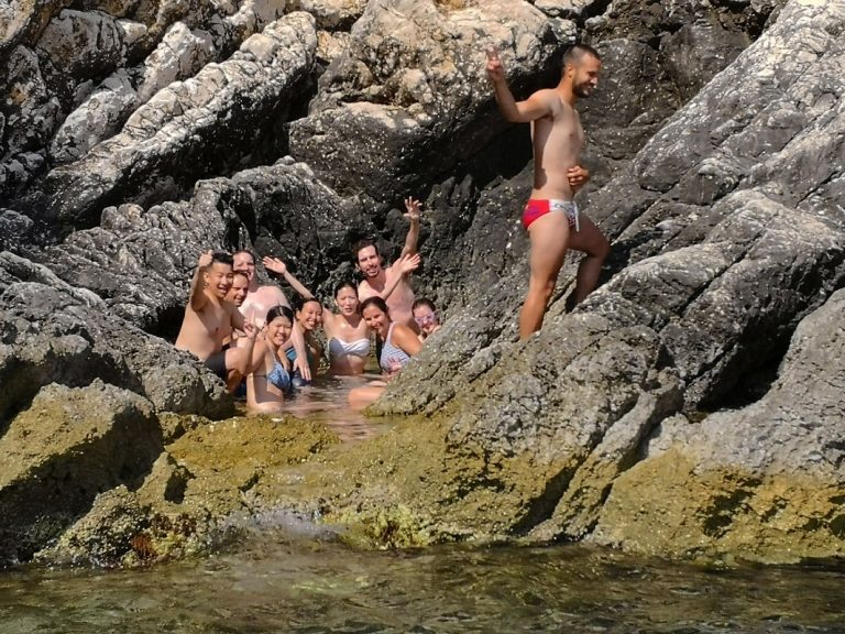 Bisevo cliff activities