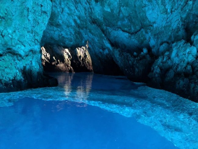 Blue cave Blue cave