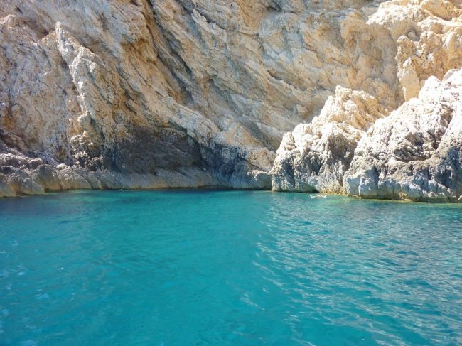 Cliffs of Bisevo island