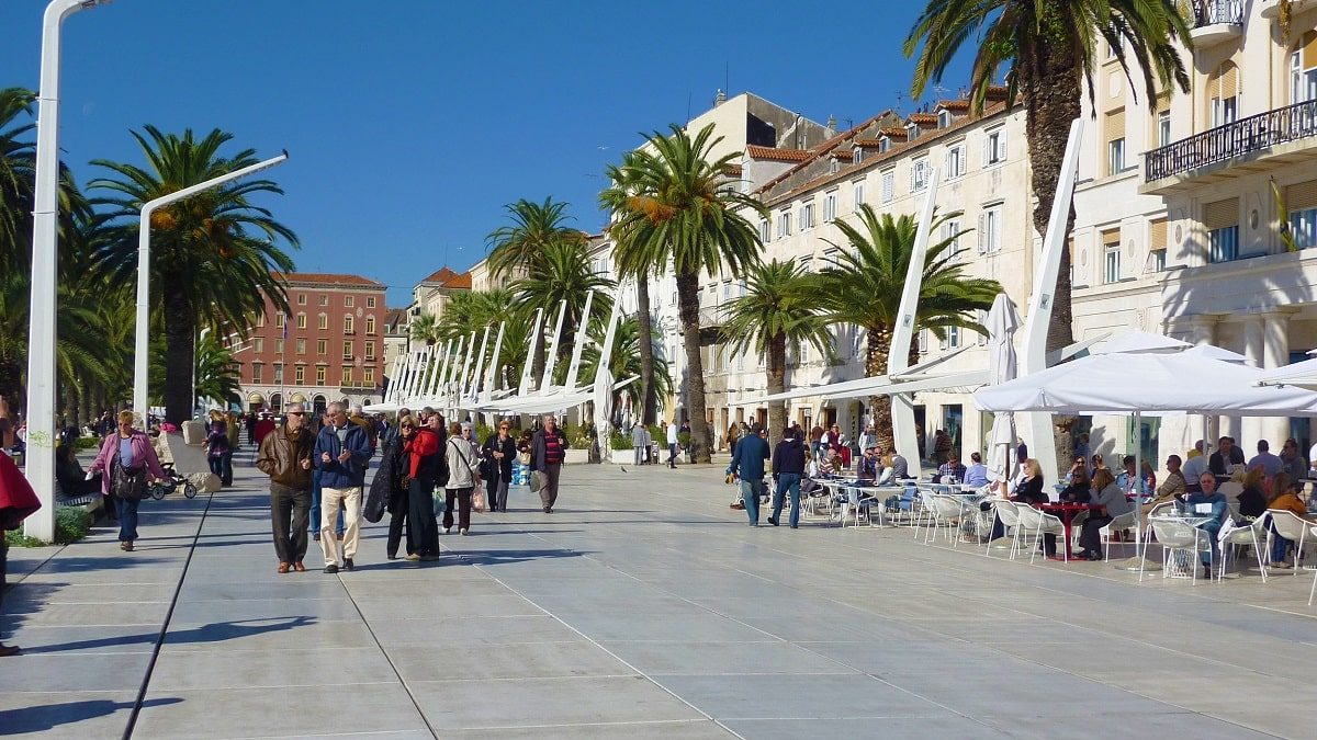 How to reach the departure spot in Split