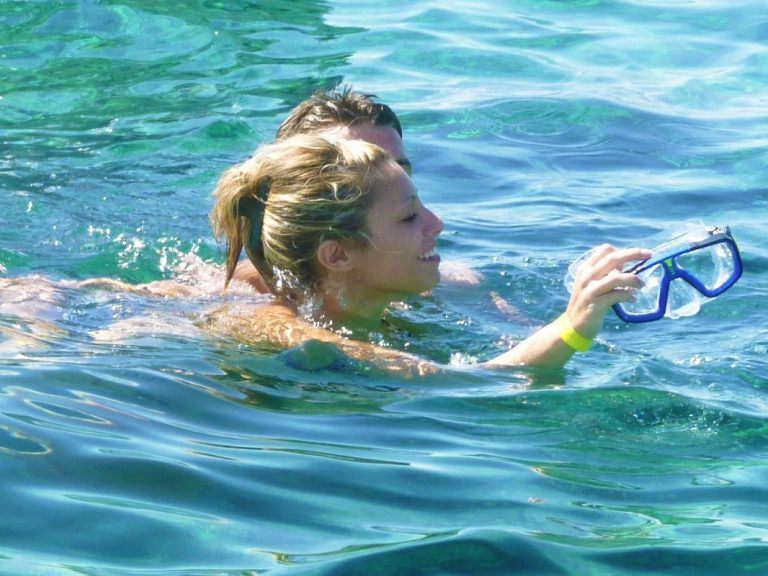 Snorkeling on the island